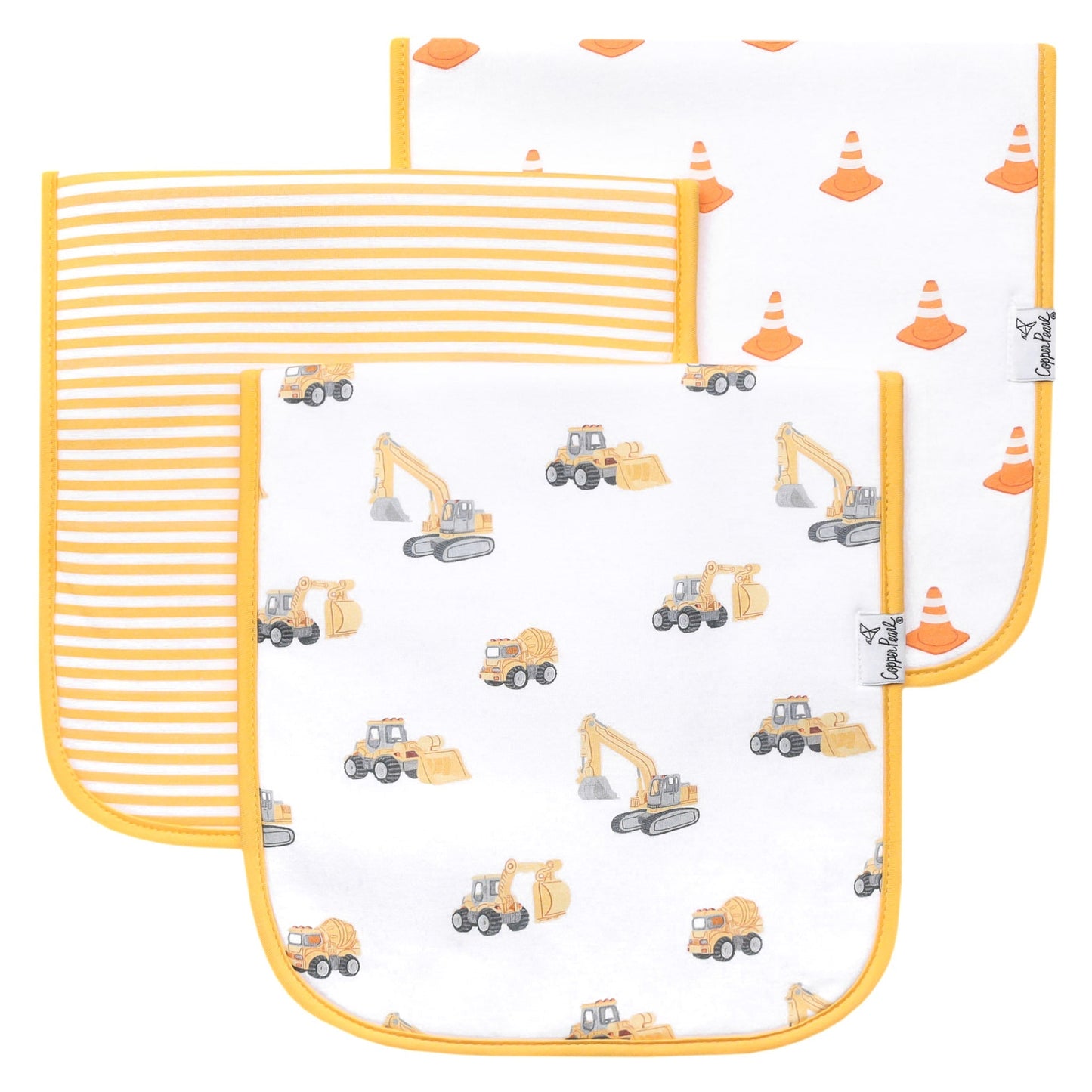 Copper Pearl / CP Burp Cloths