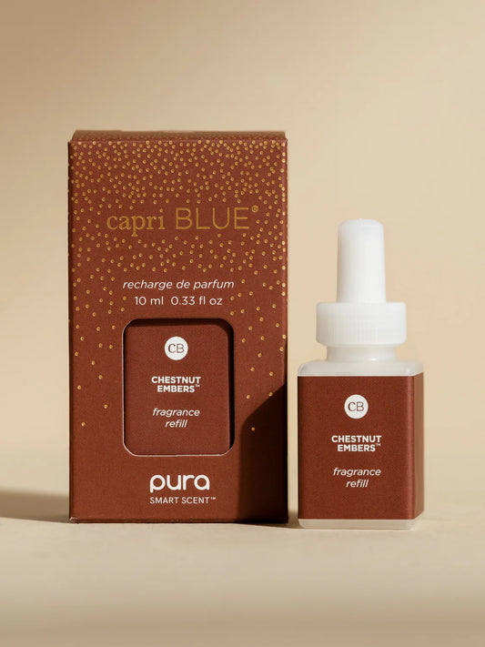 Pura Home Capri Blue Chestnut Embers