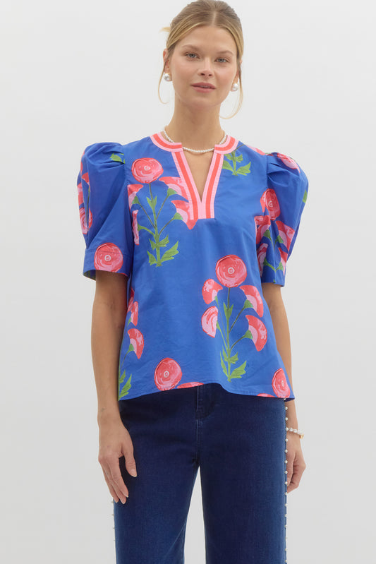 Beautiful Blue Top