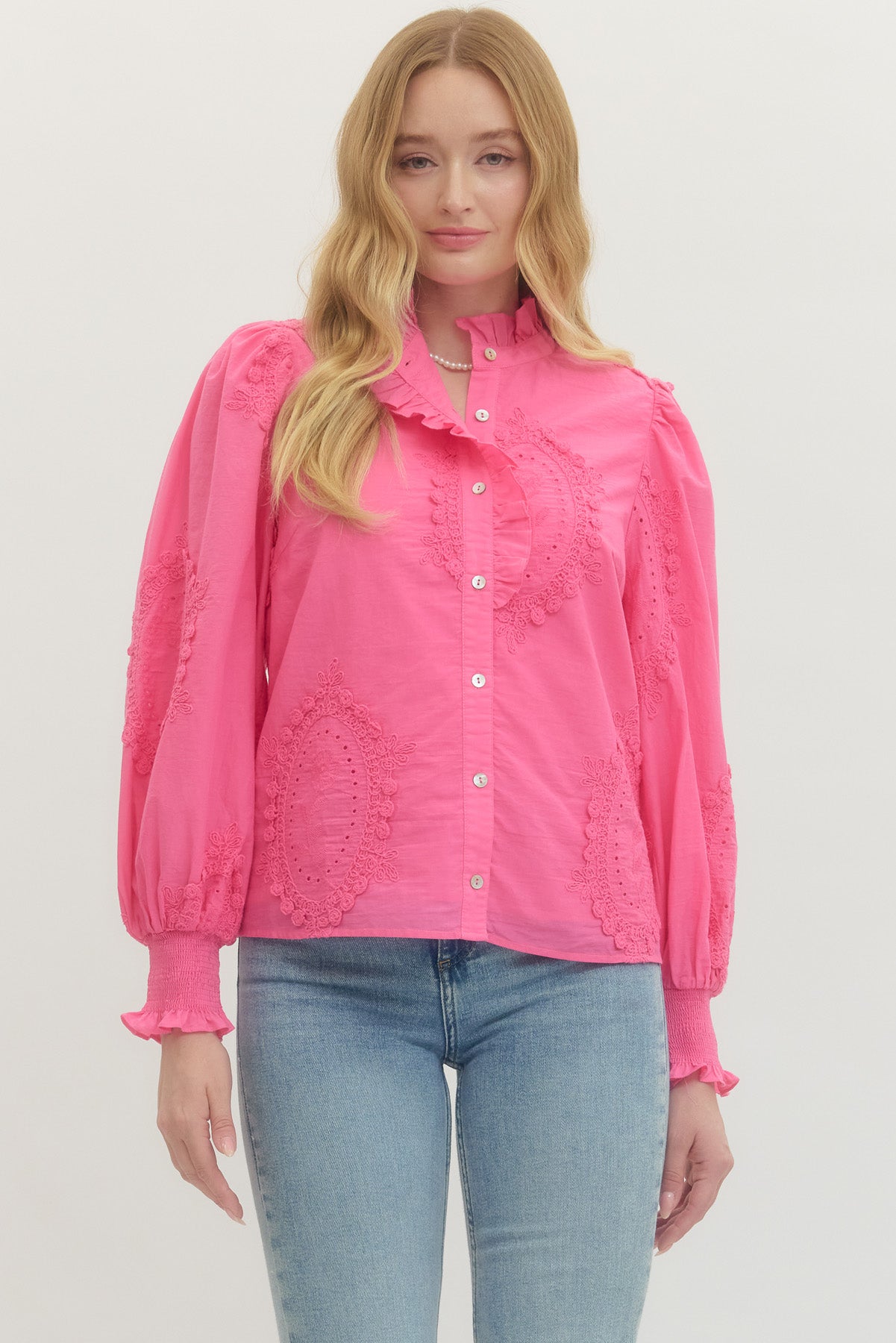 Timeless Thread Pink Top