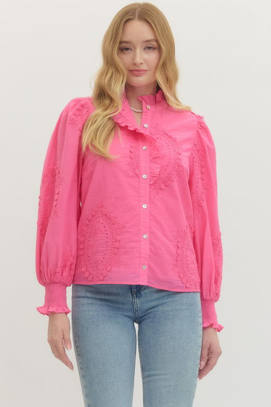 Timeless Thread Pink Top