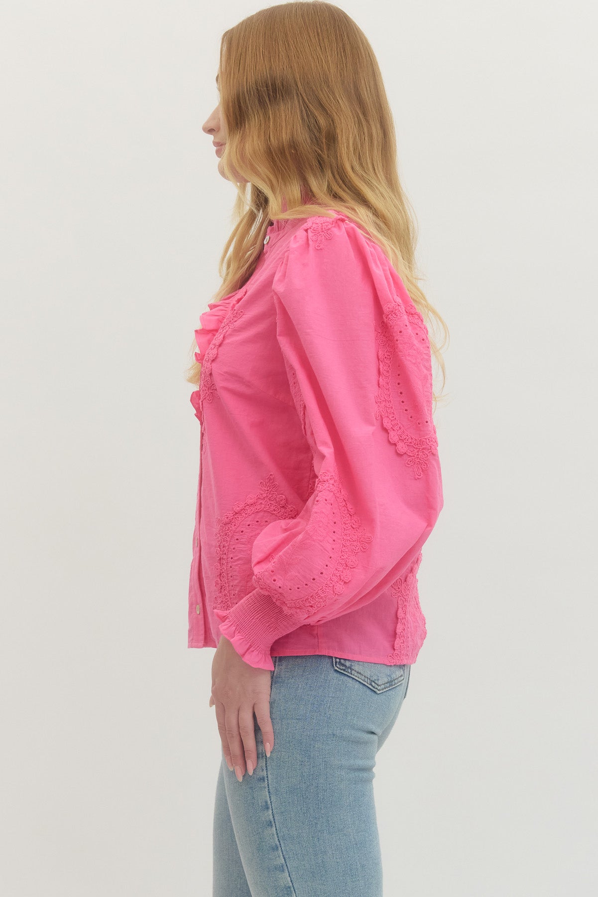 Timeless Thread Pink Top