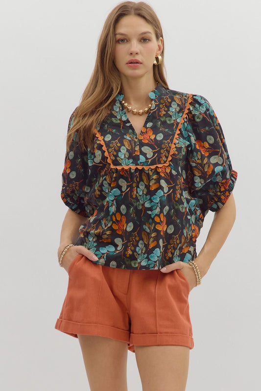 Flirting With Fall Top