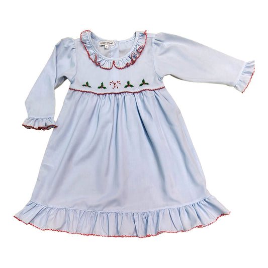 Sweet Dreams Candy Cane Infant Gown