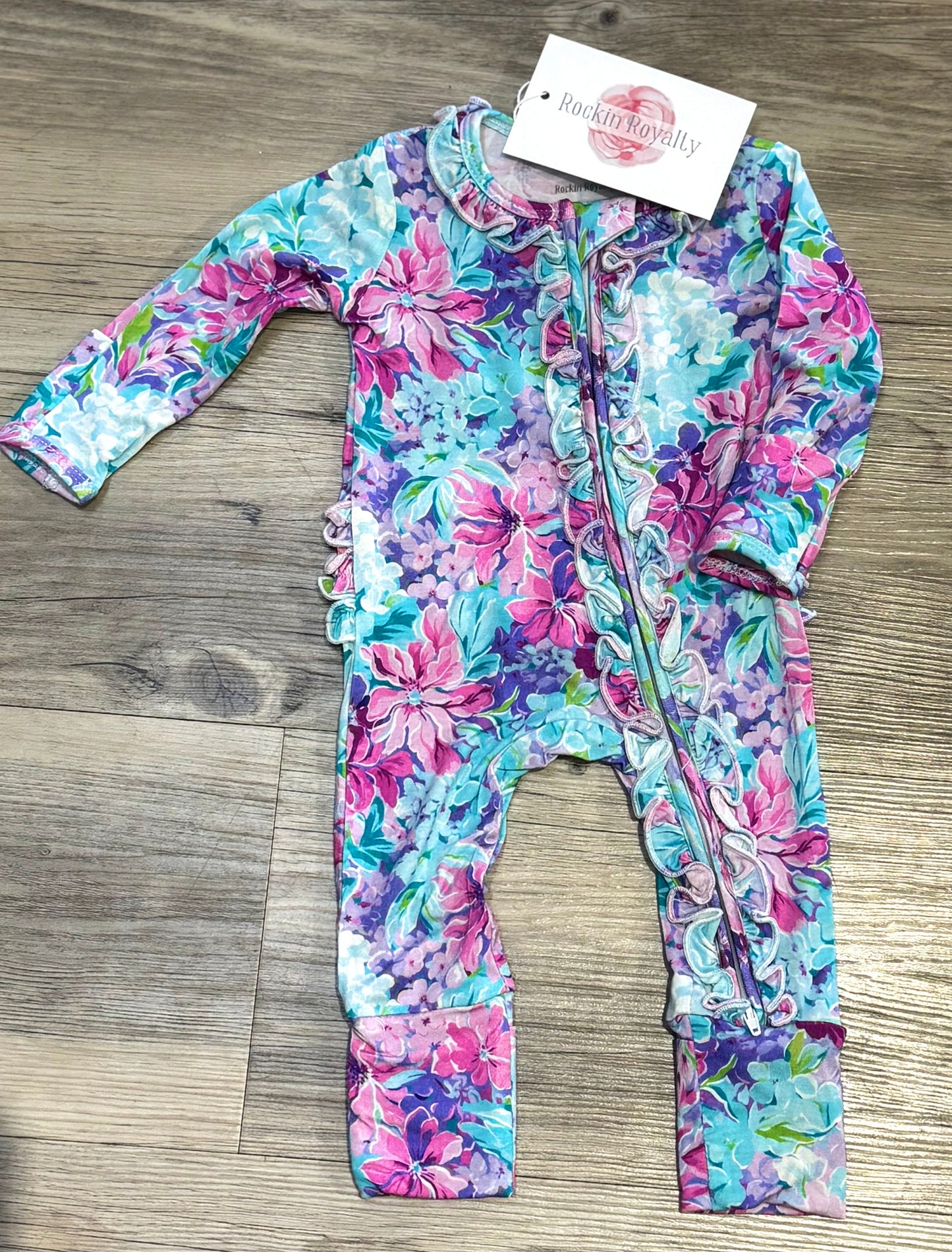Rockin Royalty Capri Footie