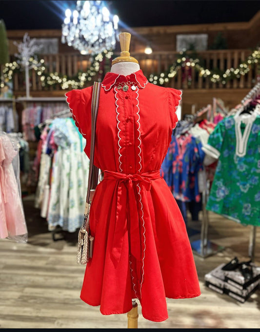 Rodeo Red-y Red Dress
