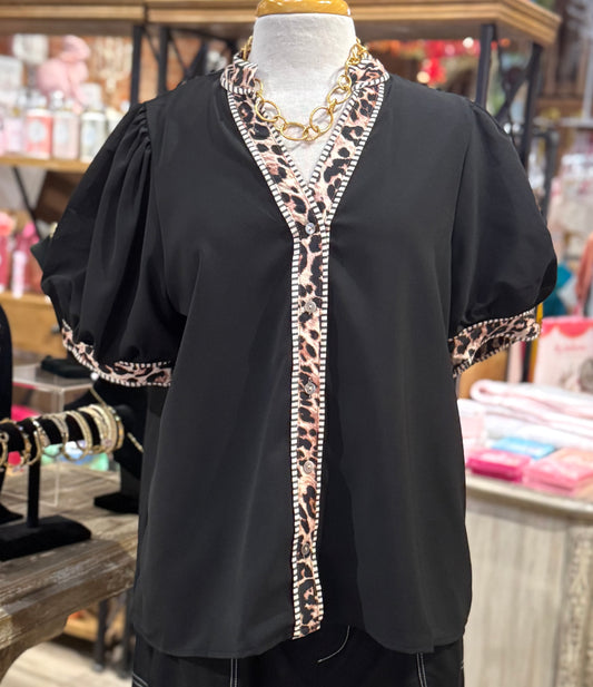 Mia Black Top