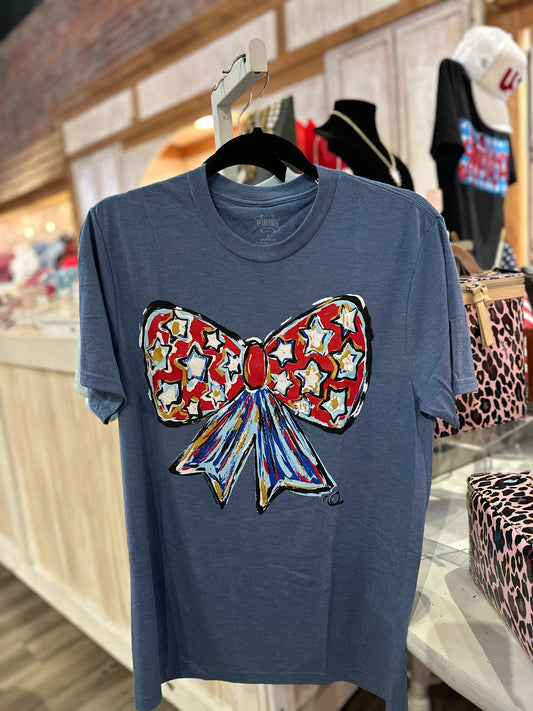 Texas True Threads Tee Bow