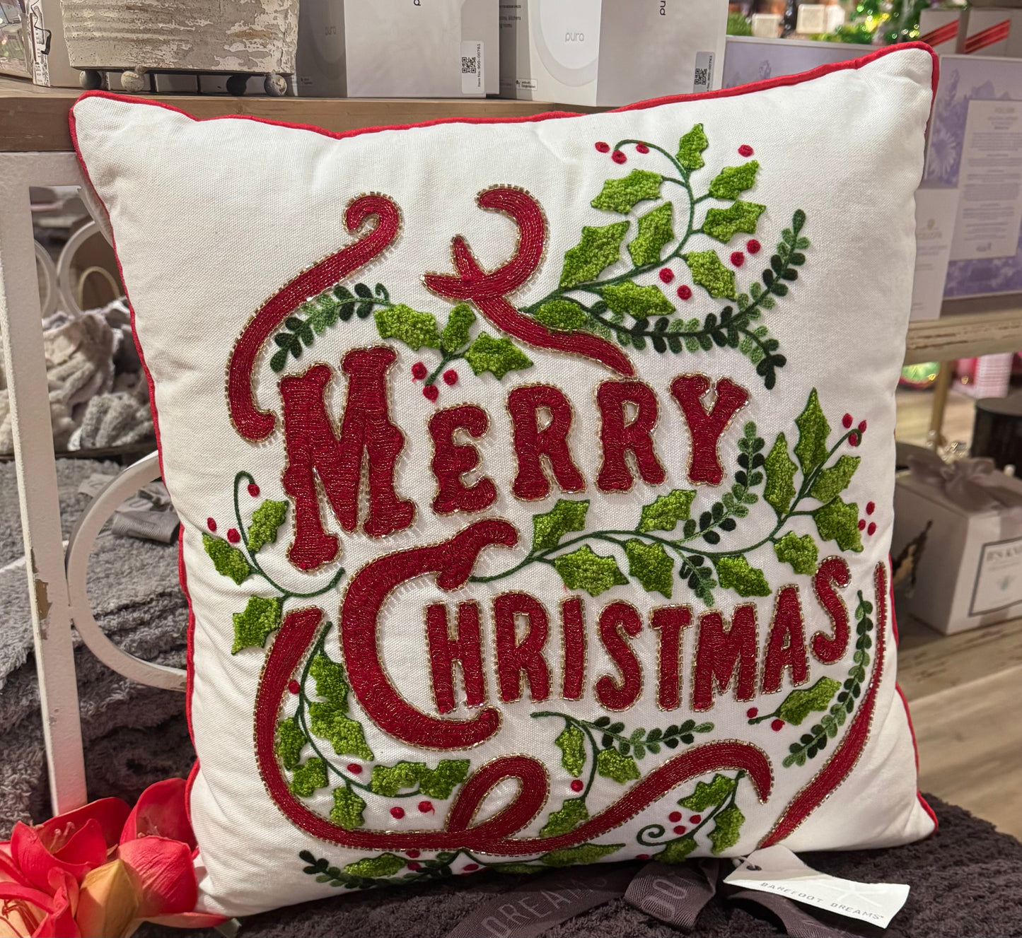 180 Merry Christmas Pillow