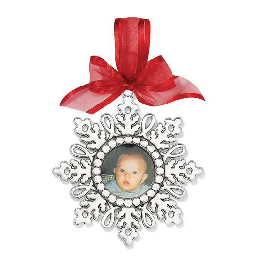 Brighton Snowflake Photo Ornament