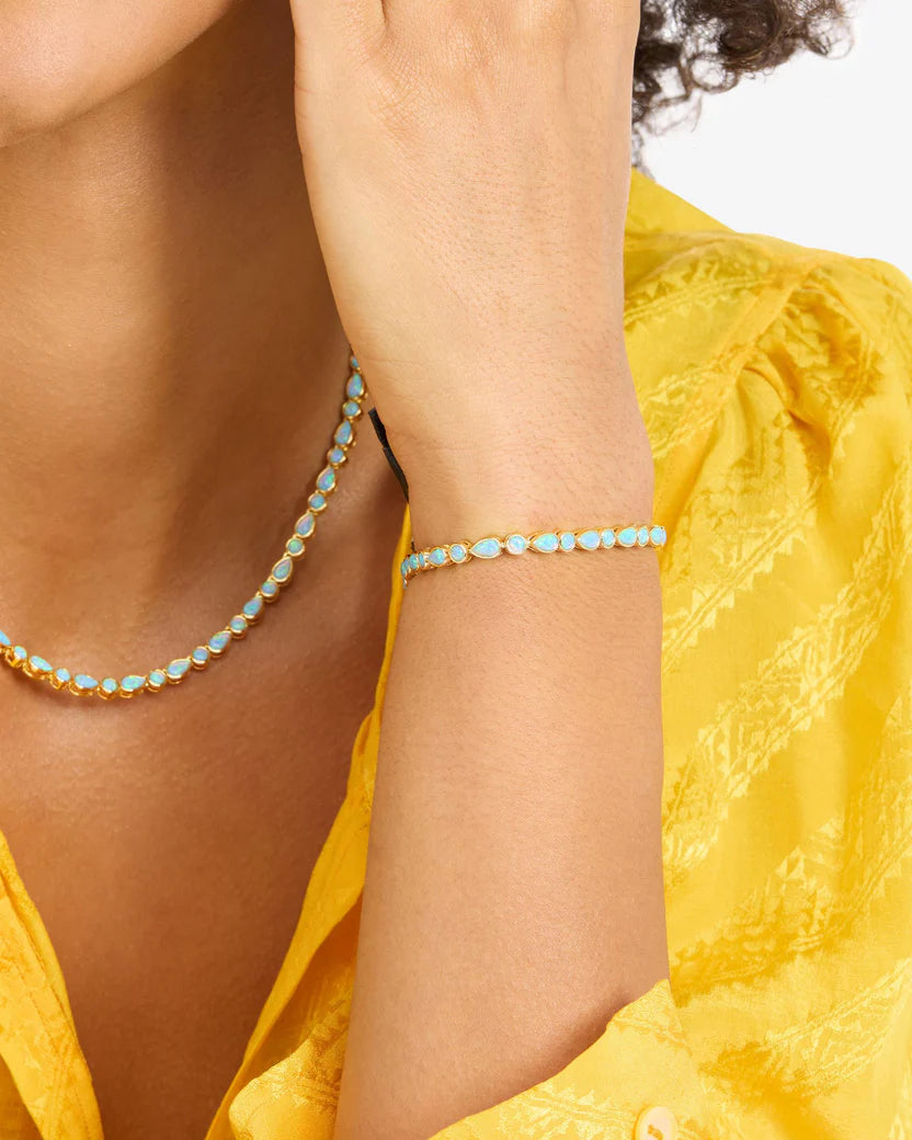 Melinda Maria Opal Isla Tennis Bracelet B1448