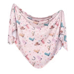 Copper Pearl / CP Knit Swaddle Blanket