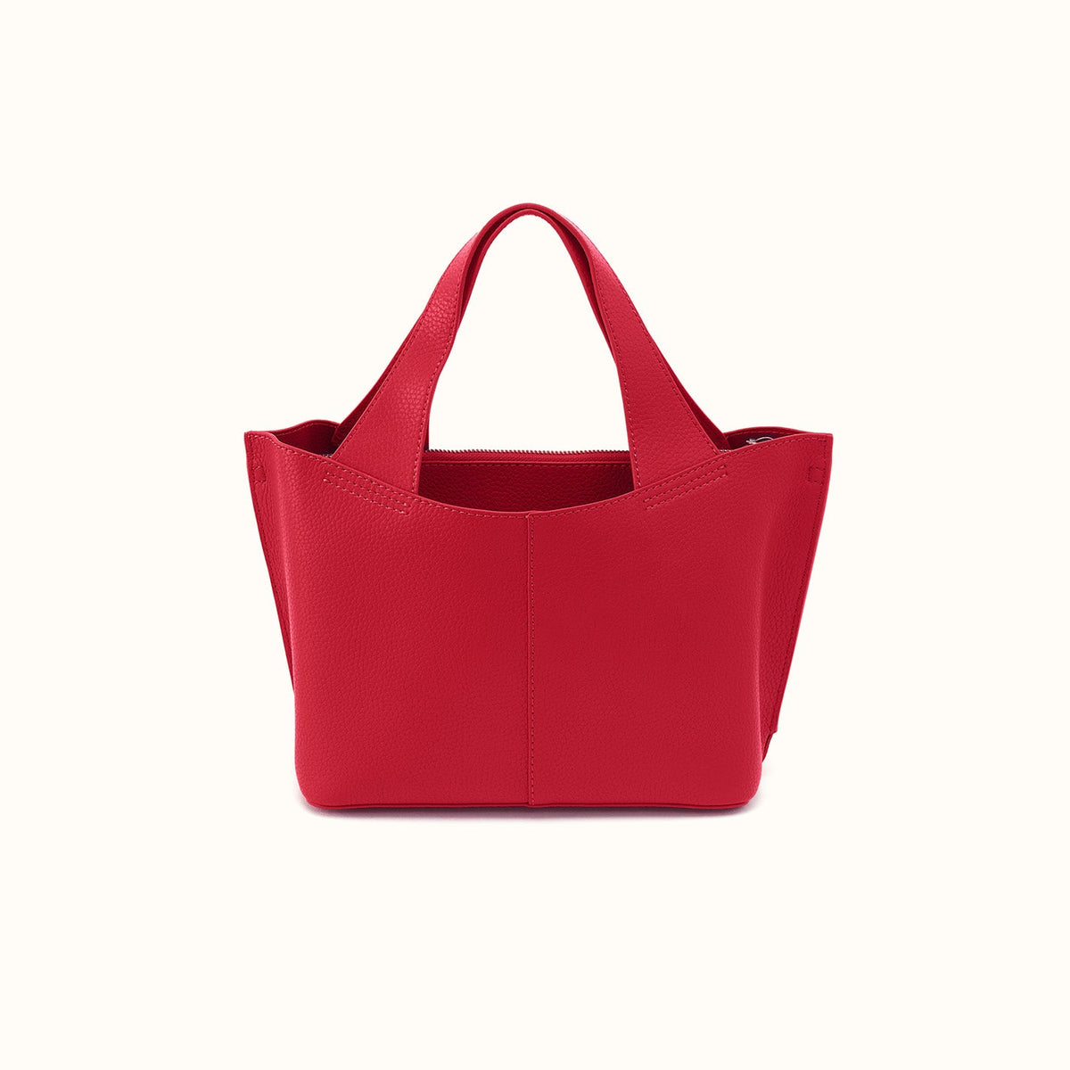 Hobo Vida Small Tote- Tango Red & Biscuit