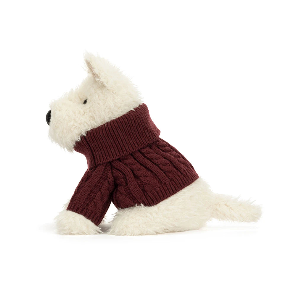 JC Munro Scottie Dog Winter Jumper Outfit