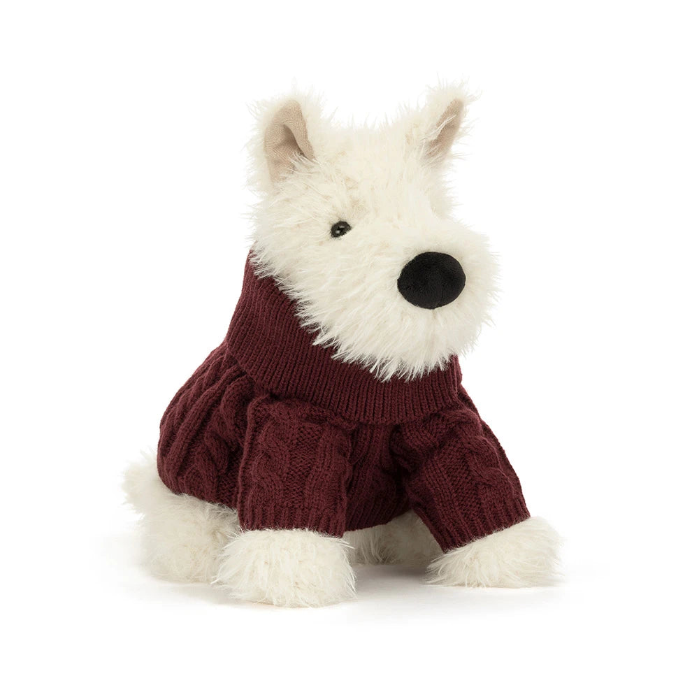 JC Munro Scottie Dog Winter Jumper Outfit