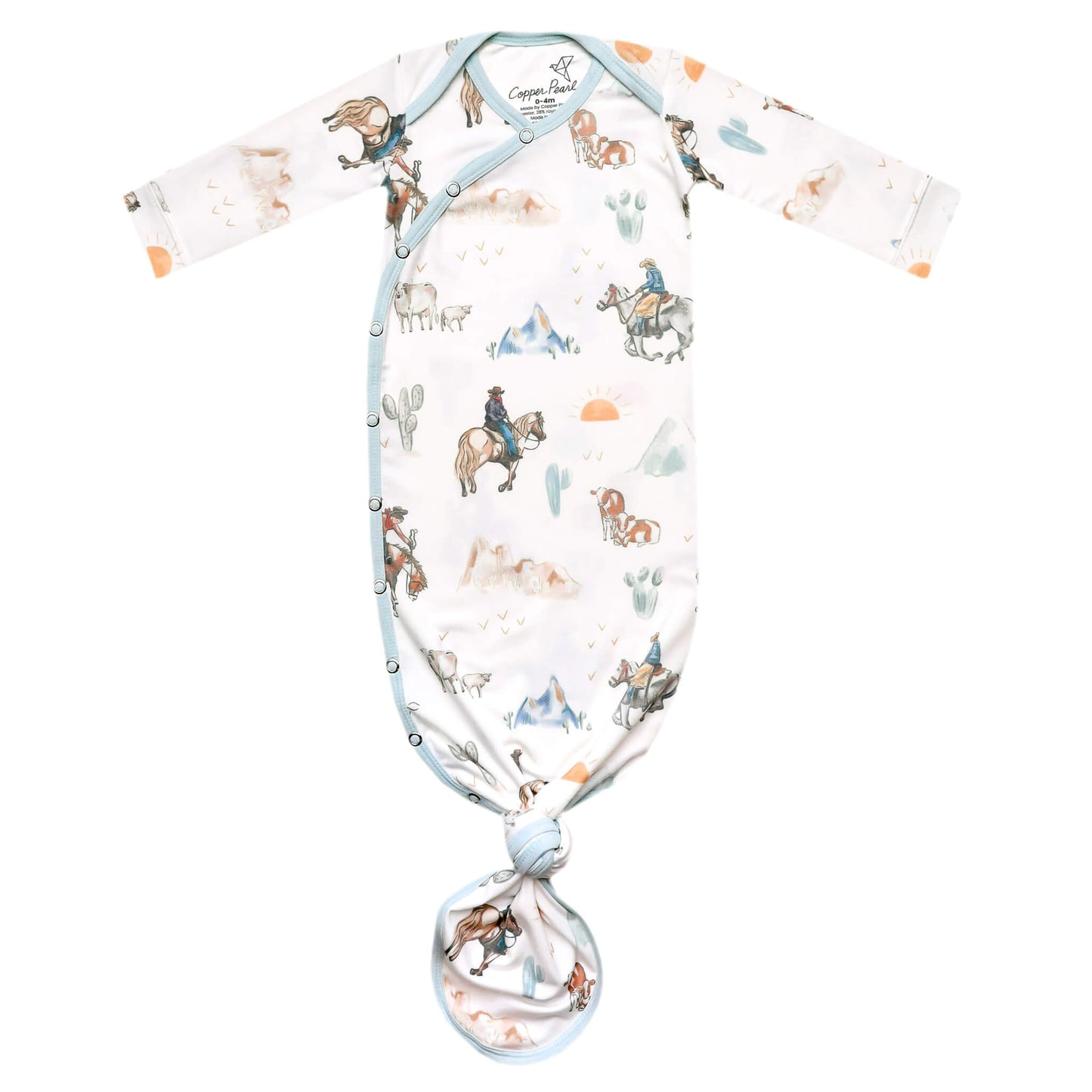 CP Boone Newborn Knotted Gown