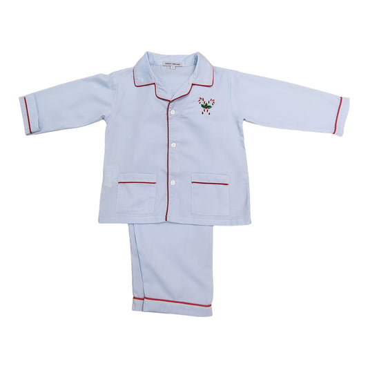 Sweet Dreams Candy Cane Infant Pajamas
