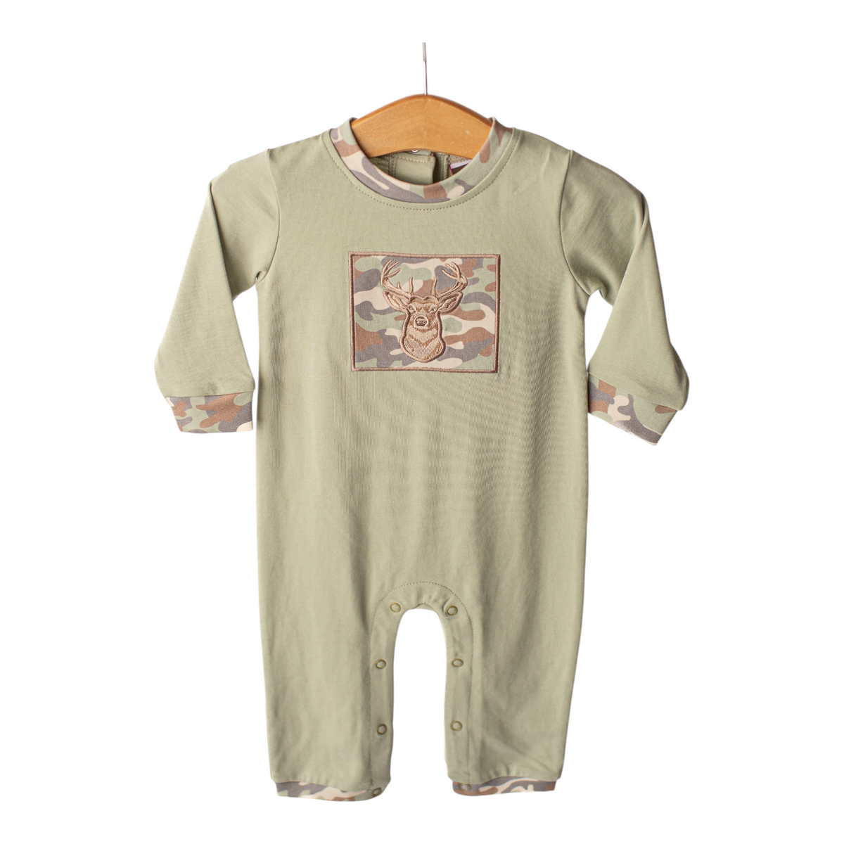 Banana Split Boys Buck Wild Romper