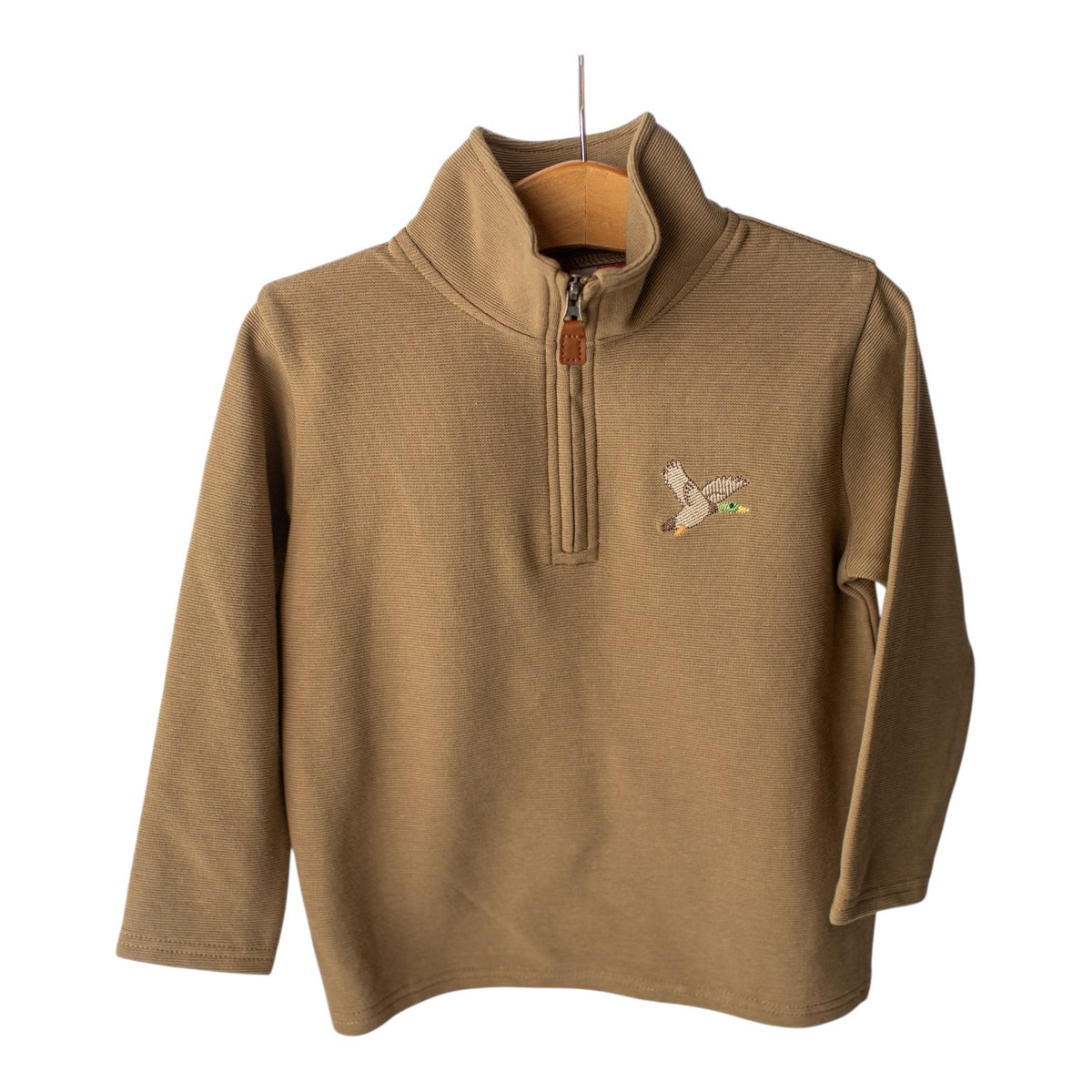 Banana Split Duck Quater Zip Pullover