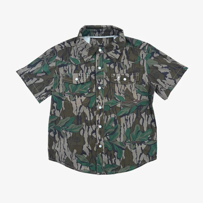 Buck Brothers Mossy Oak Boys Performance Shirt