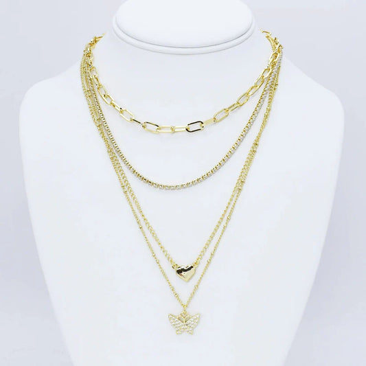 TJ Radiant Fluttery Necklace
