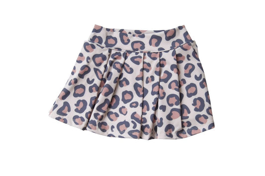 Emma Jean Reagan Leopard Pleated Skort