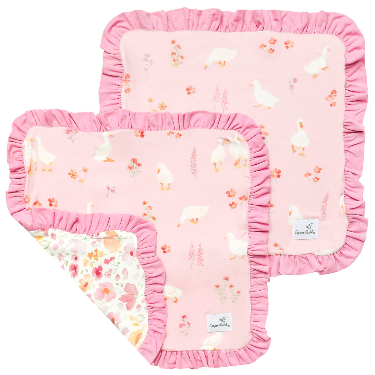 CP Gigi Ruffled Security Blanket Set