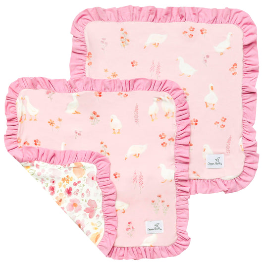 CP Gigi Ruffled Security Blanket Set