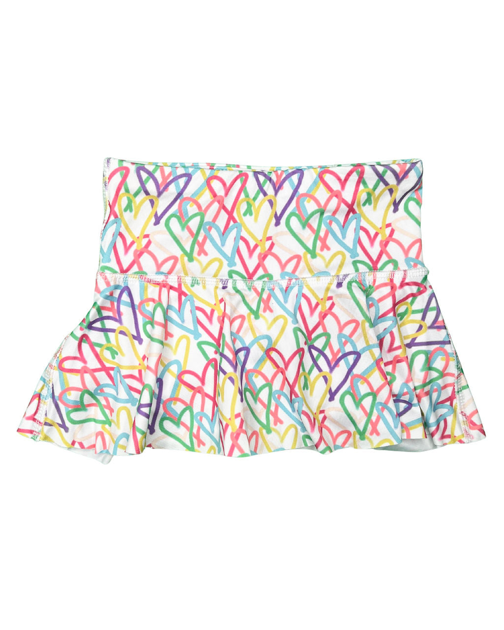 Multi Heart Tank & Skirt Set