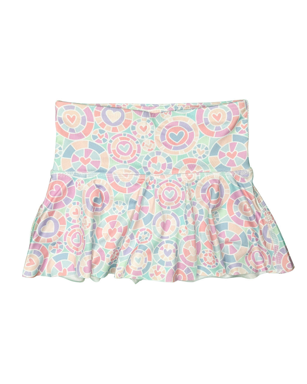 Kalidescope Heart Tank & Skirt Set