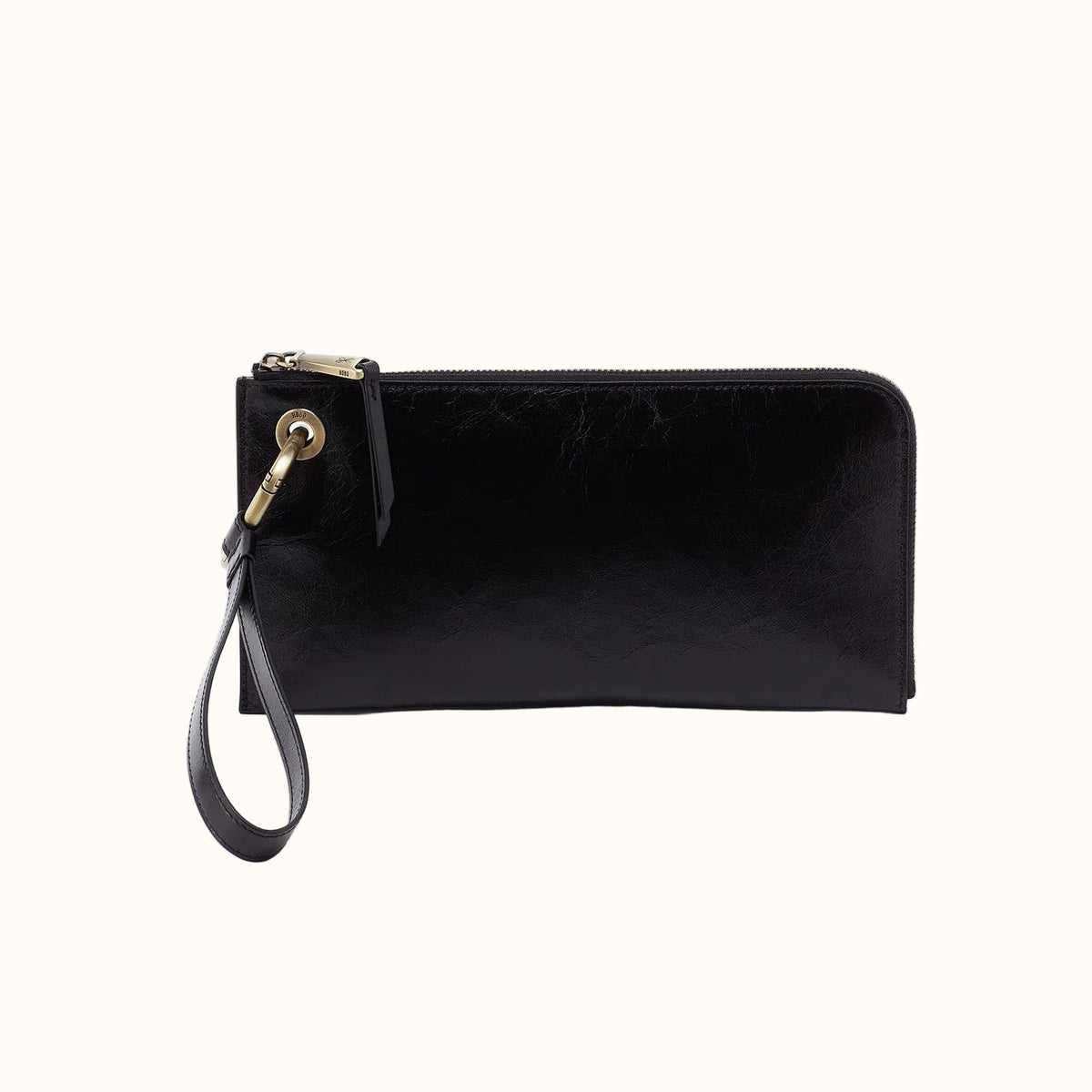 Hobo Jett Wristlet- Black