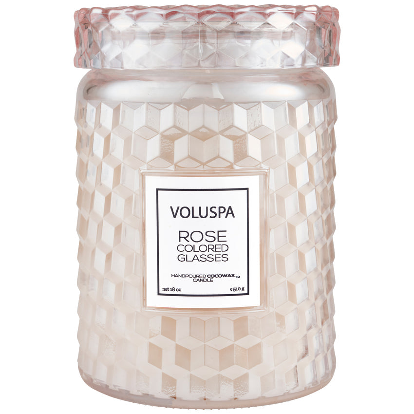 Voluspa Rose Colored Glasses 18oz. Large Jar candle