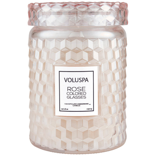 Voluspa Rose Colored Glasses 18oz. Large Jar candle