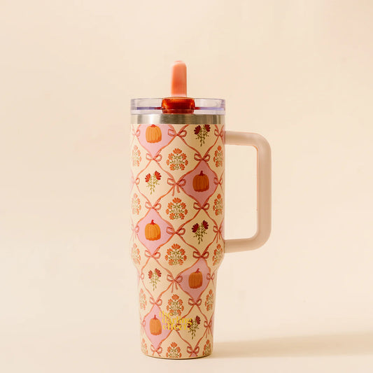 Pumpkin Patchwork 20oz Tumbler