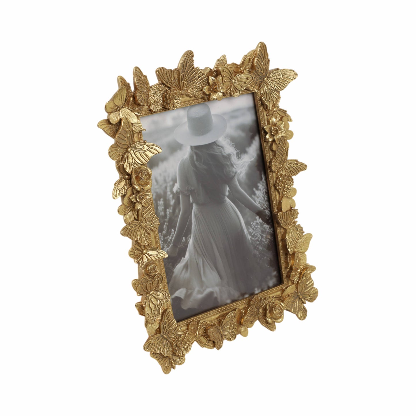 Butterfly Gold Frame  5x7 in.