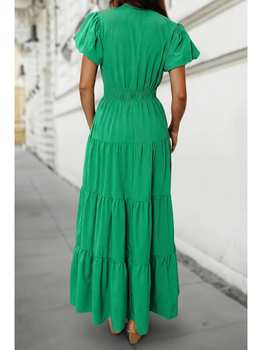 Bright Green Maxi Dress