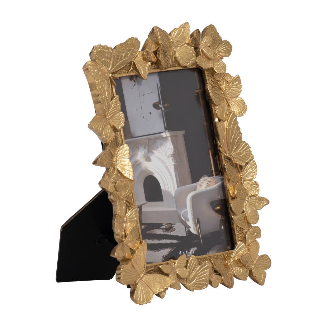 Butterfly Gold Frame 4x6 in.