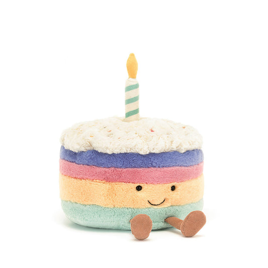 JC Amuseables Rainbow Birthday Cake