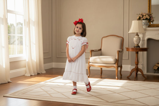 Red Rose Portrait Dress