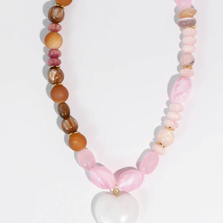 TJ Babe Gemstone Heart NK