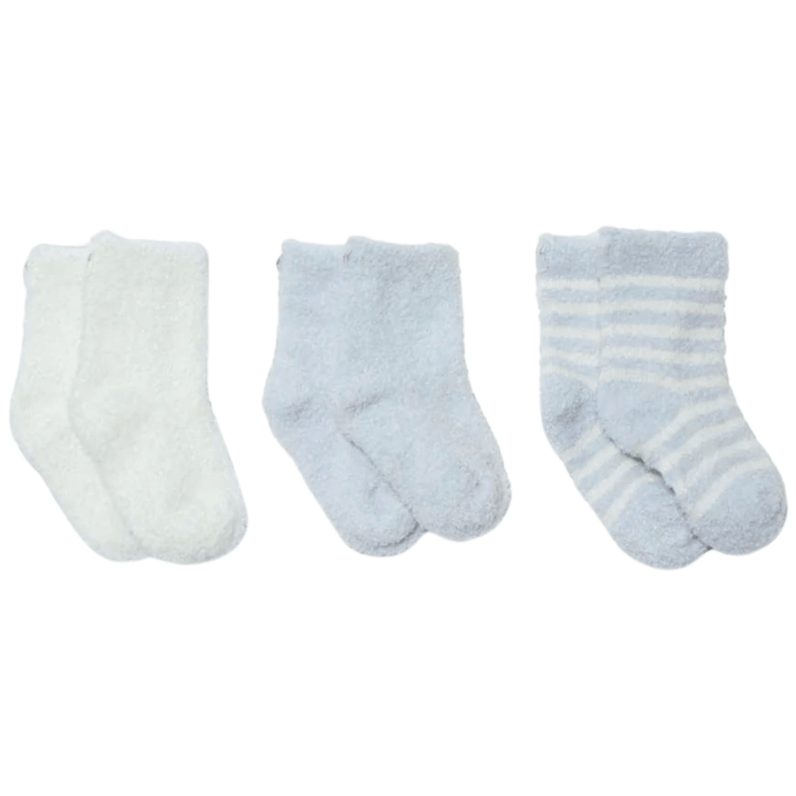 Barefoot Dreams Infant 3pk Socks