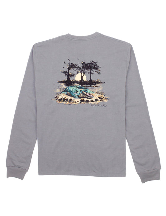 Properly Tied Bayou Gator LS Tee