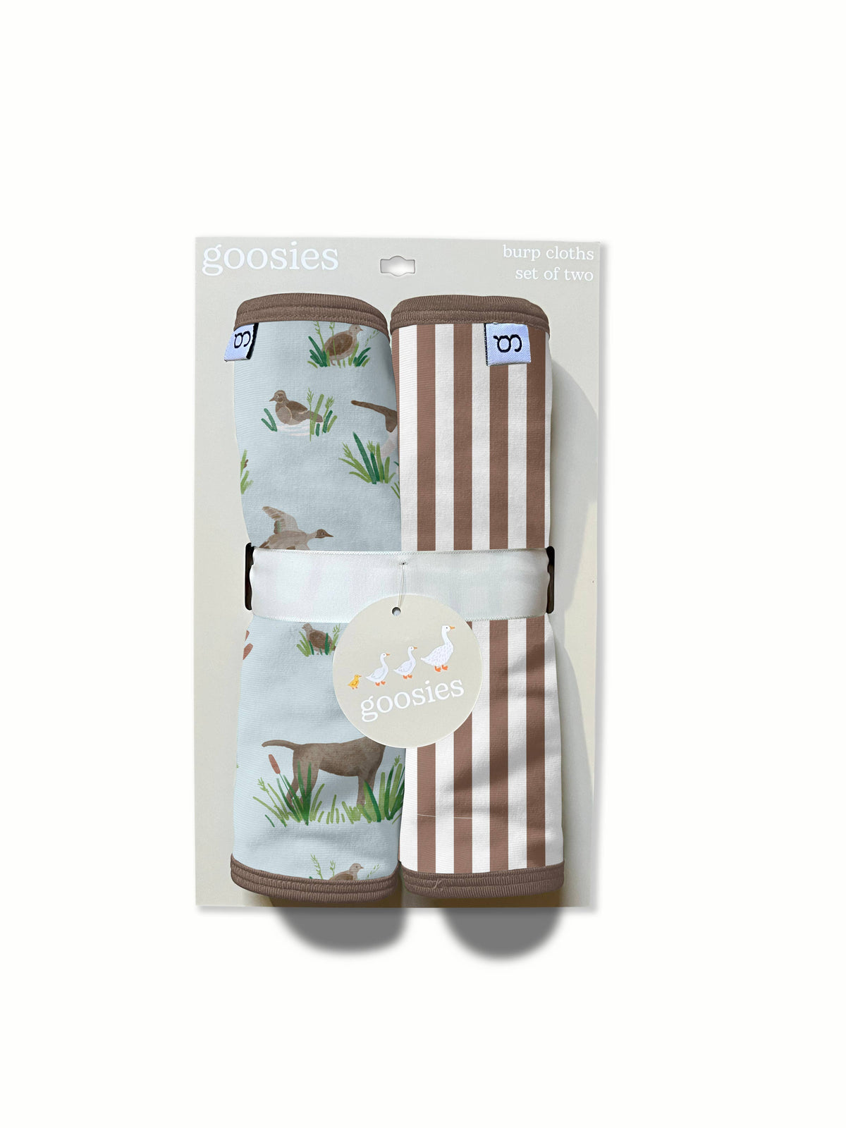 Goosies Delta Hunting Dogs Burp Cloths