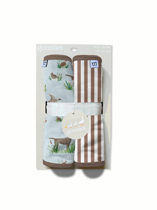 Goosies Delta Hunting Dogs Burp Cloths