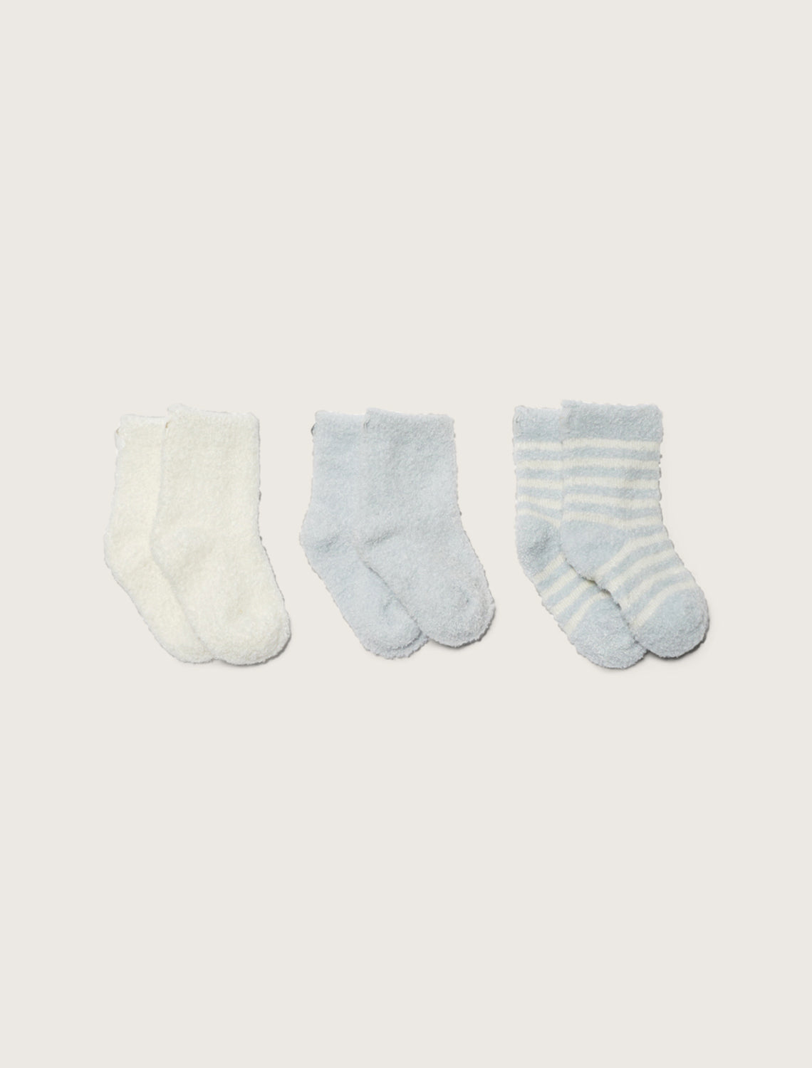 Barefoot Dreams Infant 3pk Socks