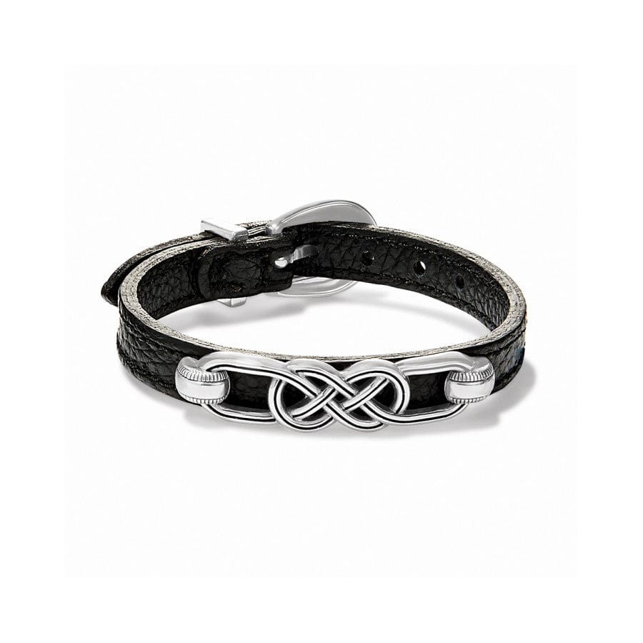 Brighton Interlock Black Bracelet