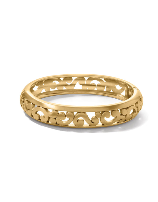 Brighton Contempo Gold Medium Hinged Bracelet JF0114