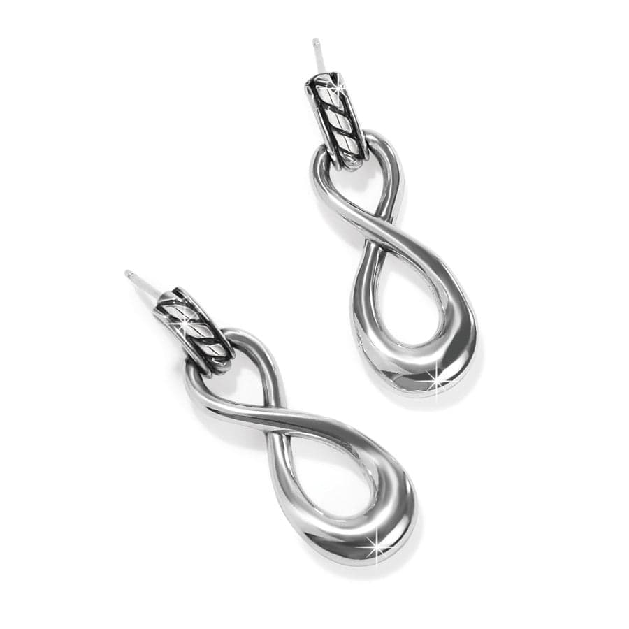 Brighton Interlok Infinity Post Drop Earring