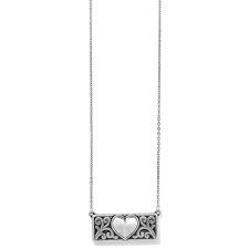 Brighton Wide Carlotta Heart Pendant NK