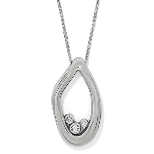 Brighton Silver Cascade Lumina Necklace JM0095